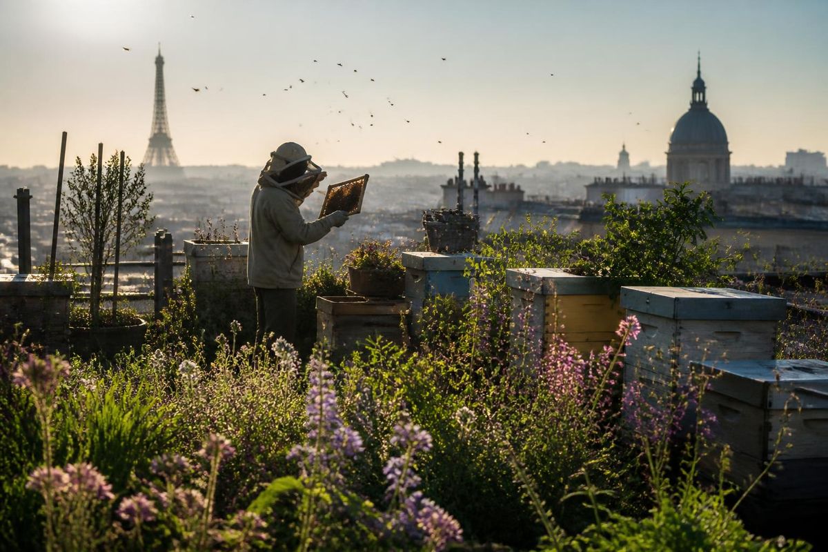 Découverte de l'apiculture à CityBzz Paris en octobre 2026