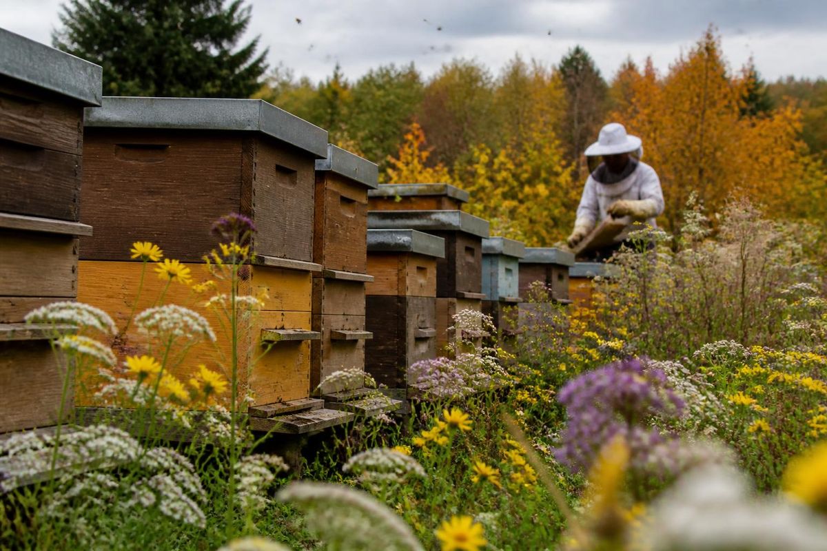 The highest number of applications for bee colony support came from Lääne-Viru County