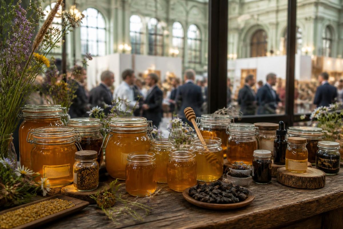 Representatives from beekeeping cooperatives and associations in Minas Gerais, including those…