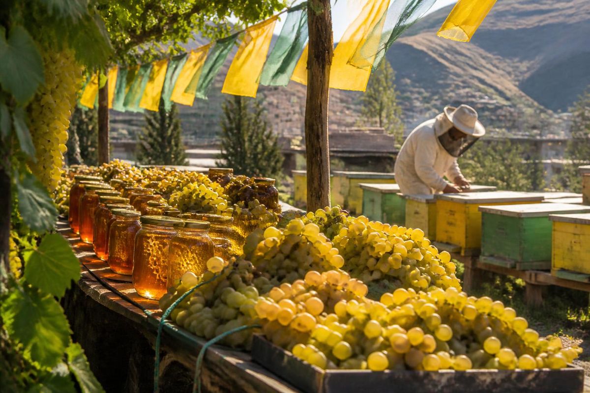Duhok şehri, 80 çiftçi ve arıcının katılımıyla 19