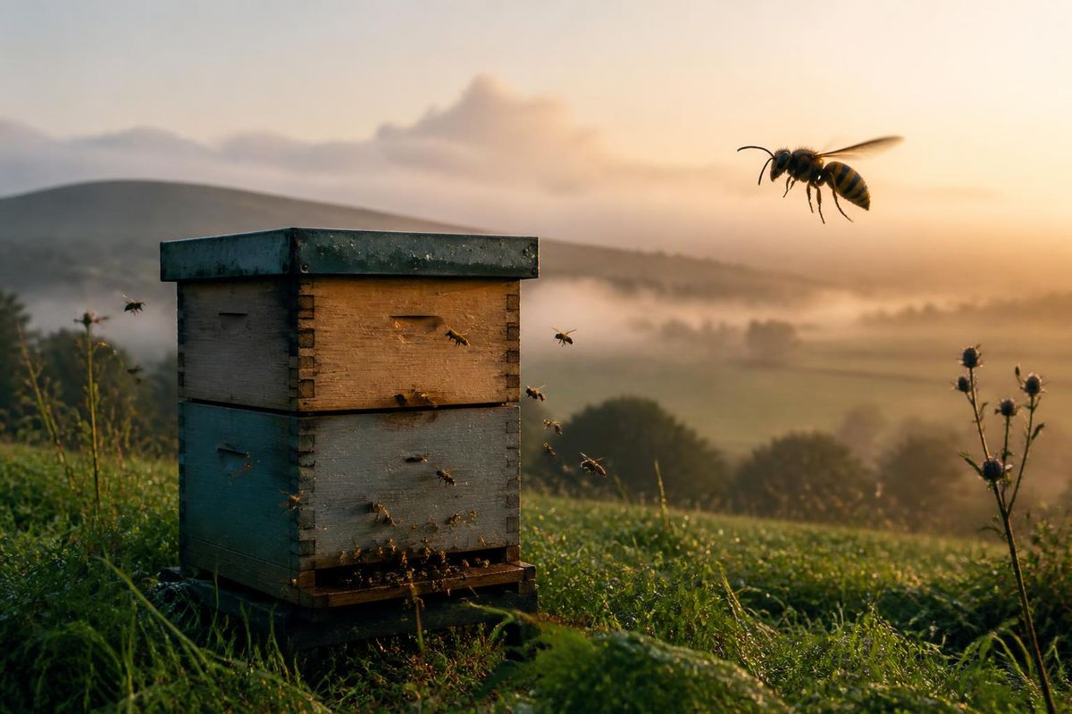 Irish Beekeeper Alerts to Asian Hornet Threat to Native Bees