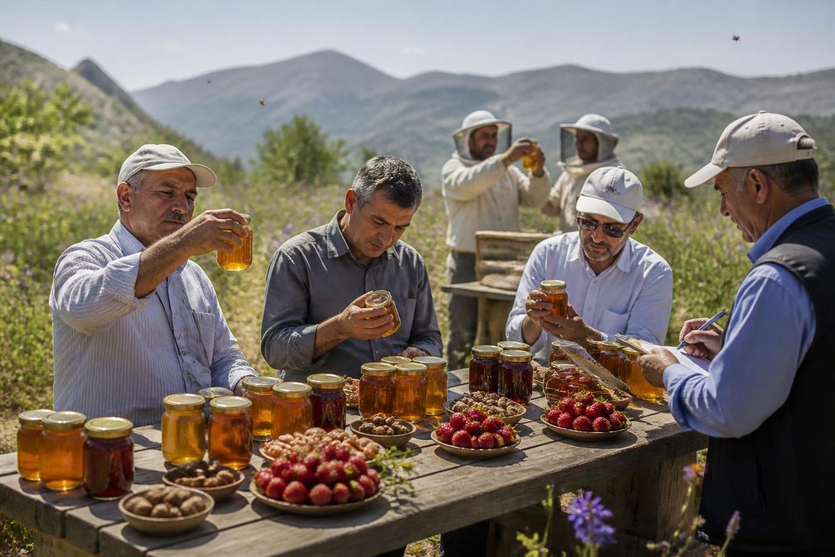 Sason’da 28 Arıcı En İyi Bal İçin Yarıştı