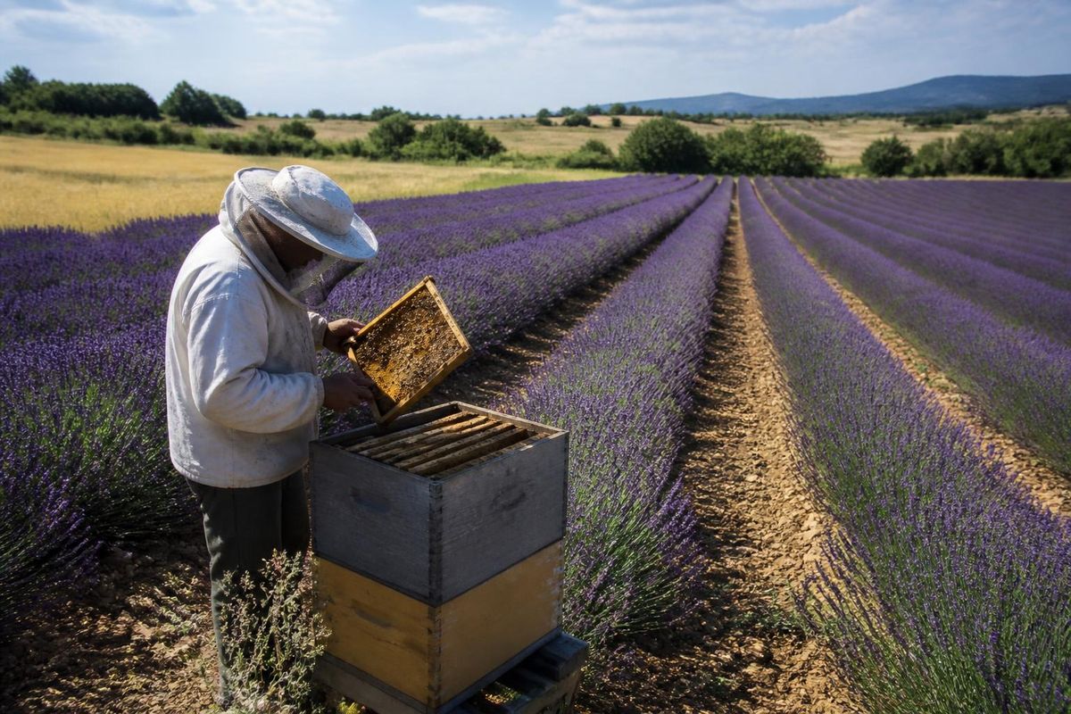 La production de miel en France a diminué car les abeilles ont été moins actives à cause des…