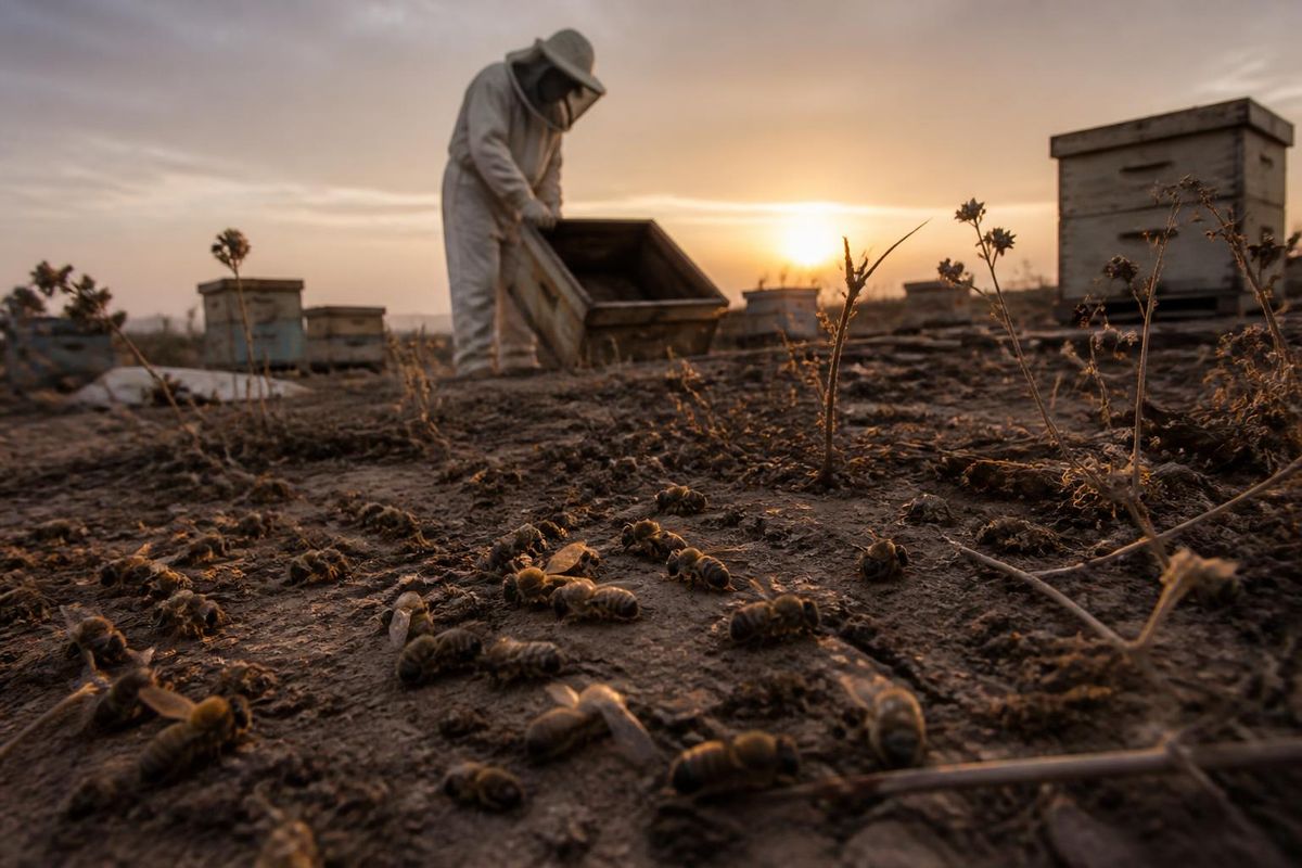 Millions of bees suddenly died in northern Hesse