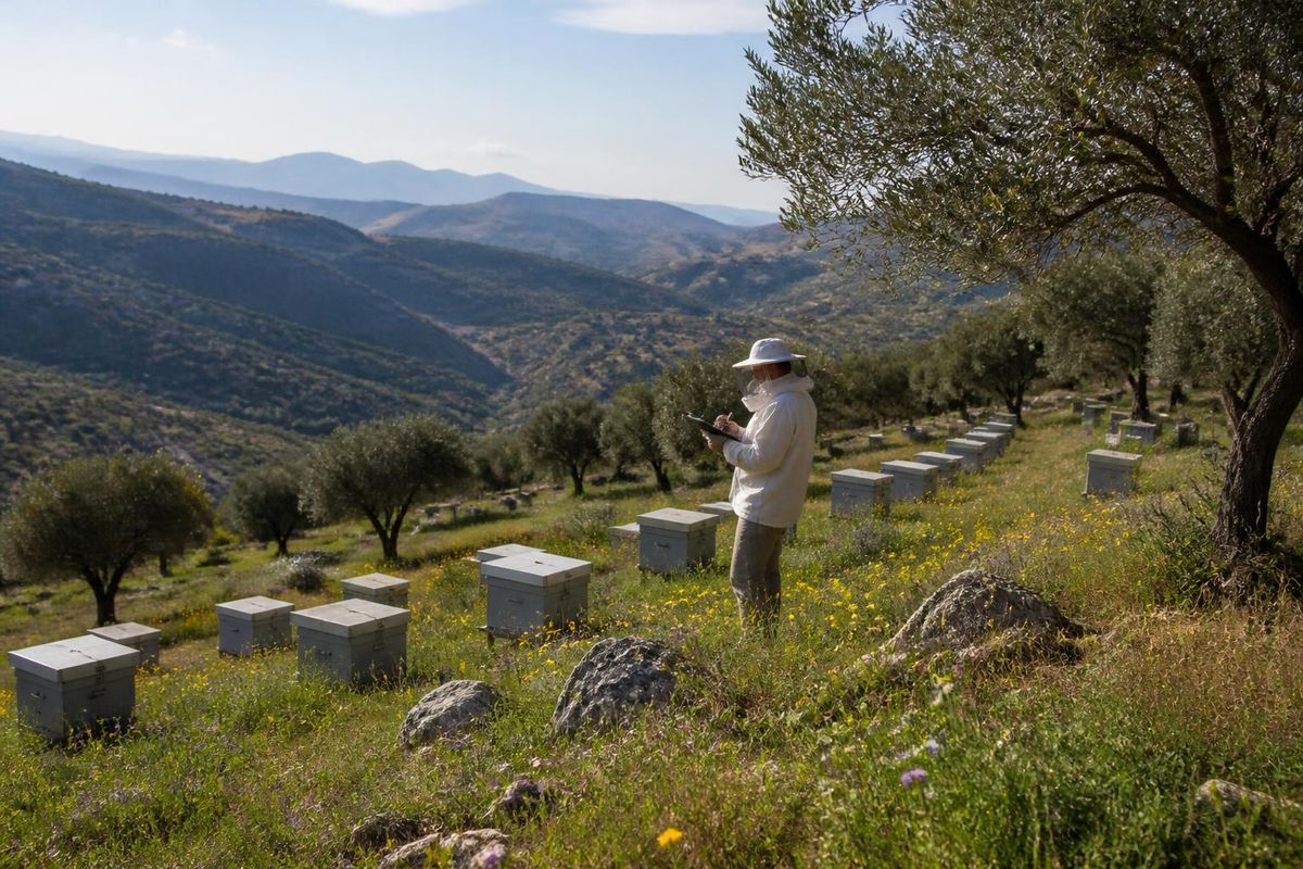 In Feke district of Adana, efforts to register beekeeping activities and help producers…