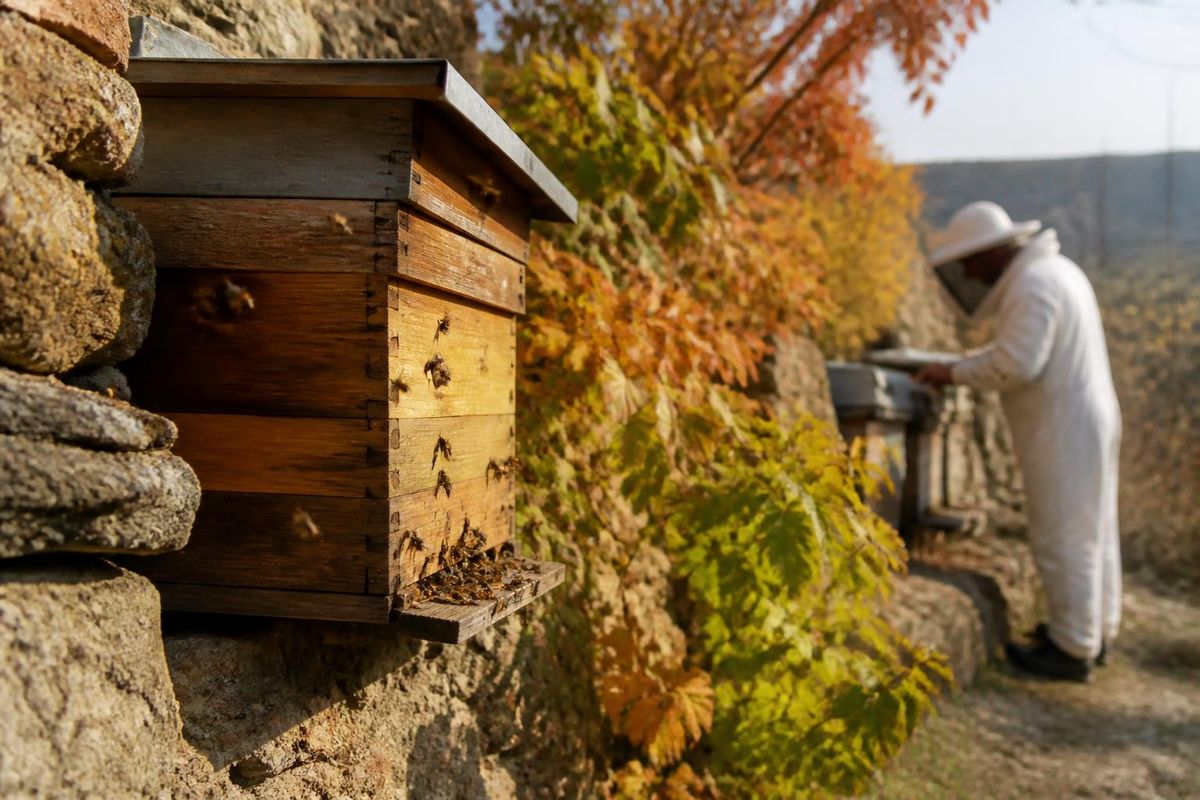 Derrière les murs de la prison d'Opole Lubelskie, les abeilles travaillent sans relâche au…