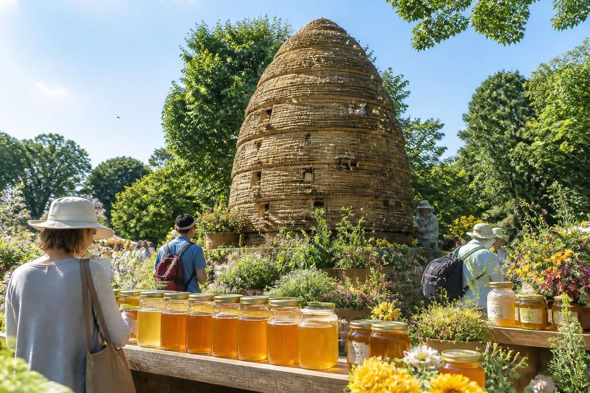 A large apiary was set up today at Xarchakou Park, opposite CHANTH, as the 17th Honey Festival…