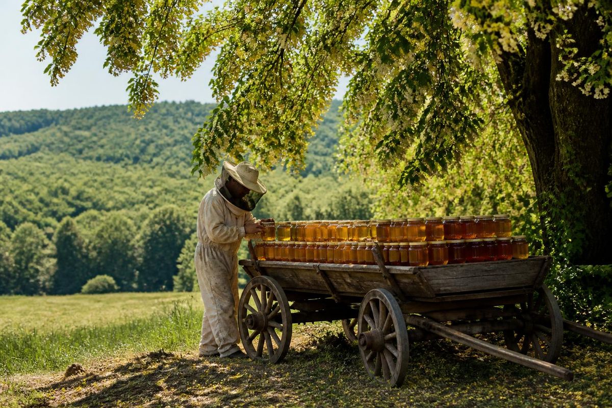 Dnipropetrovsk Apiary Launches Mobile Honey Sales Van