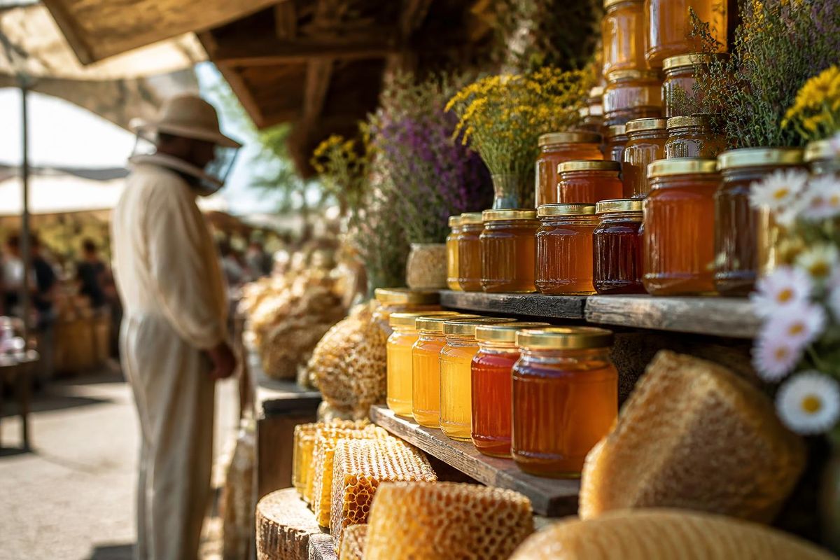 The final honey fair of the season is ongoing in Kryvyi Rih