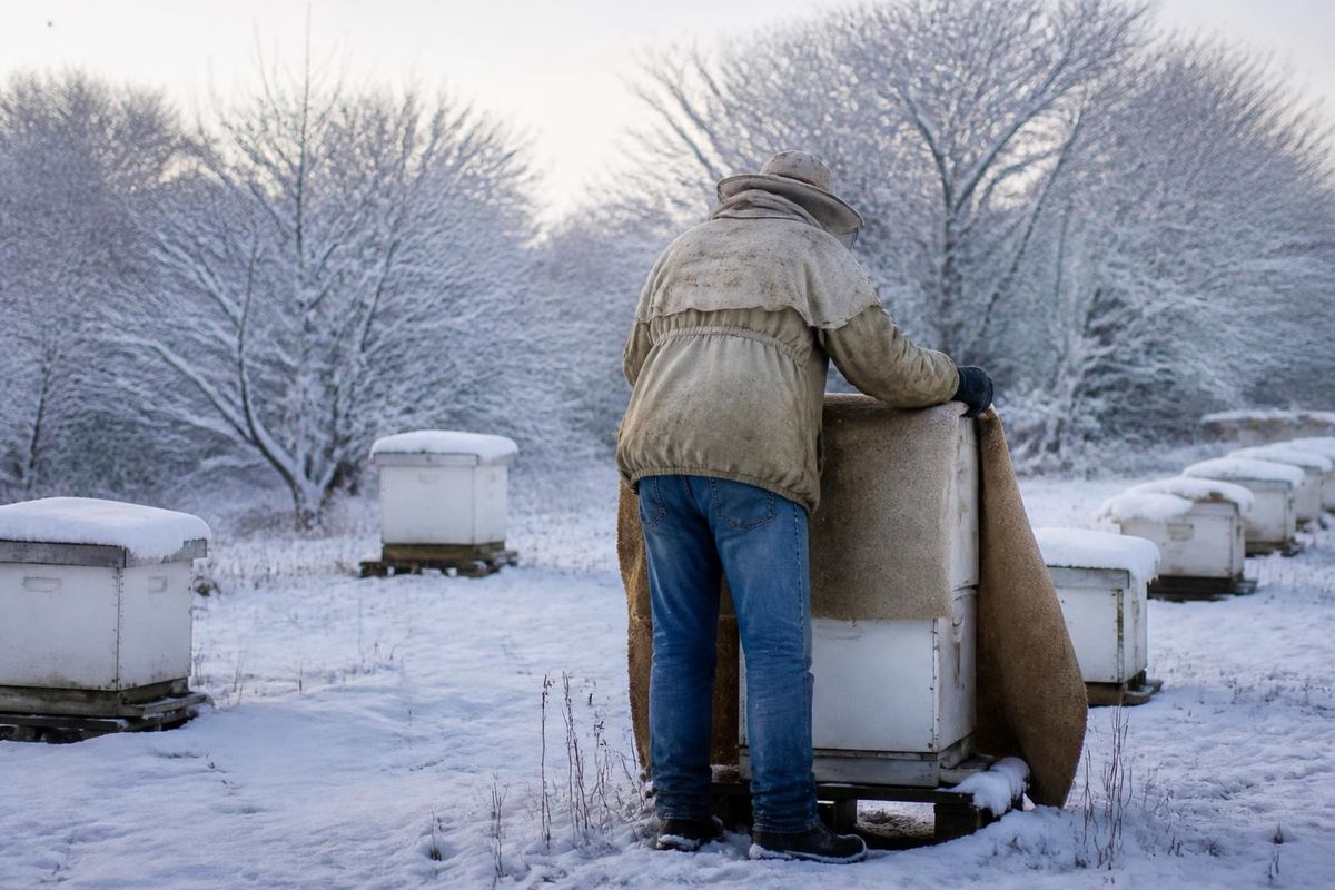 Wie überwintern Bienen: Ist eine Isolierung der Beuten notwendig