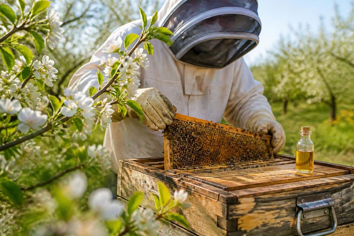 デュズジェ大学のDAGEMは、カルマーンの養蜂家が蜂蜜以外に高付加価値のミツバチ毒の生産を開始できるよう、特別な研修を実施しています
