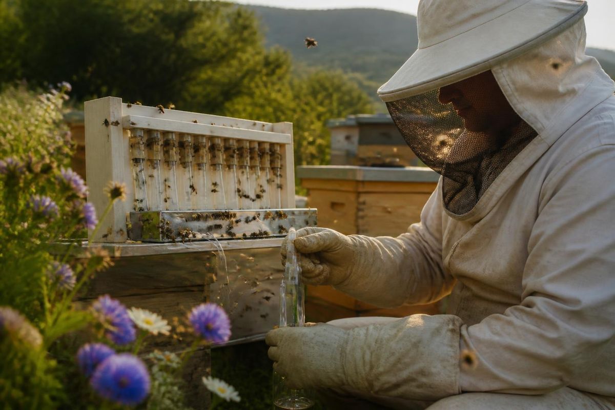 Düzce University organized a honey bee venom production training in Karaman to diversify…