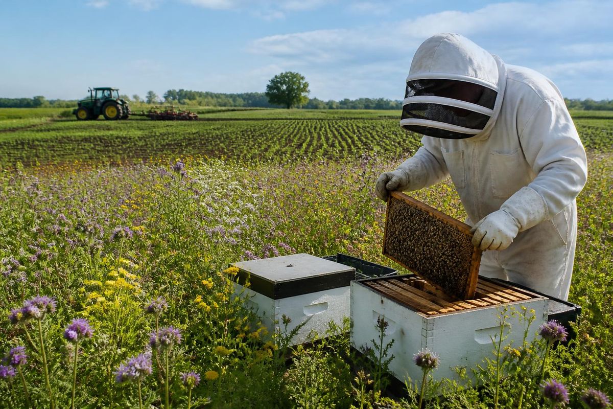Goede beheerspraktijken en dialoog tussen boeren en imkers zijn essentieel om de veiligheid…