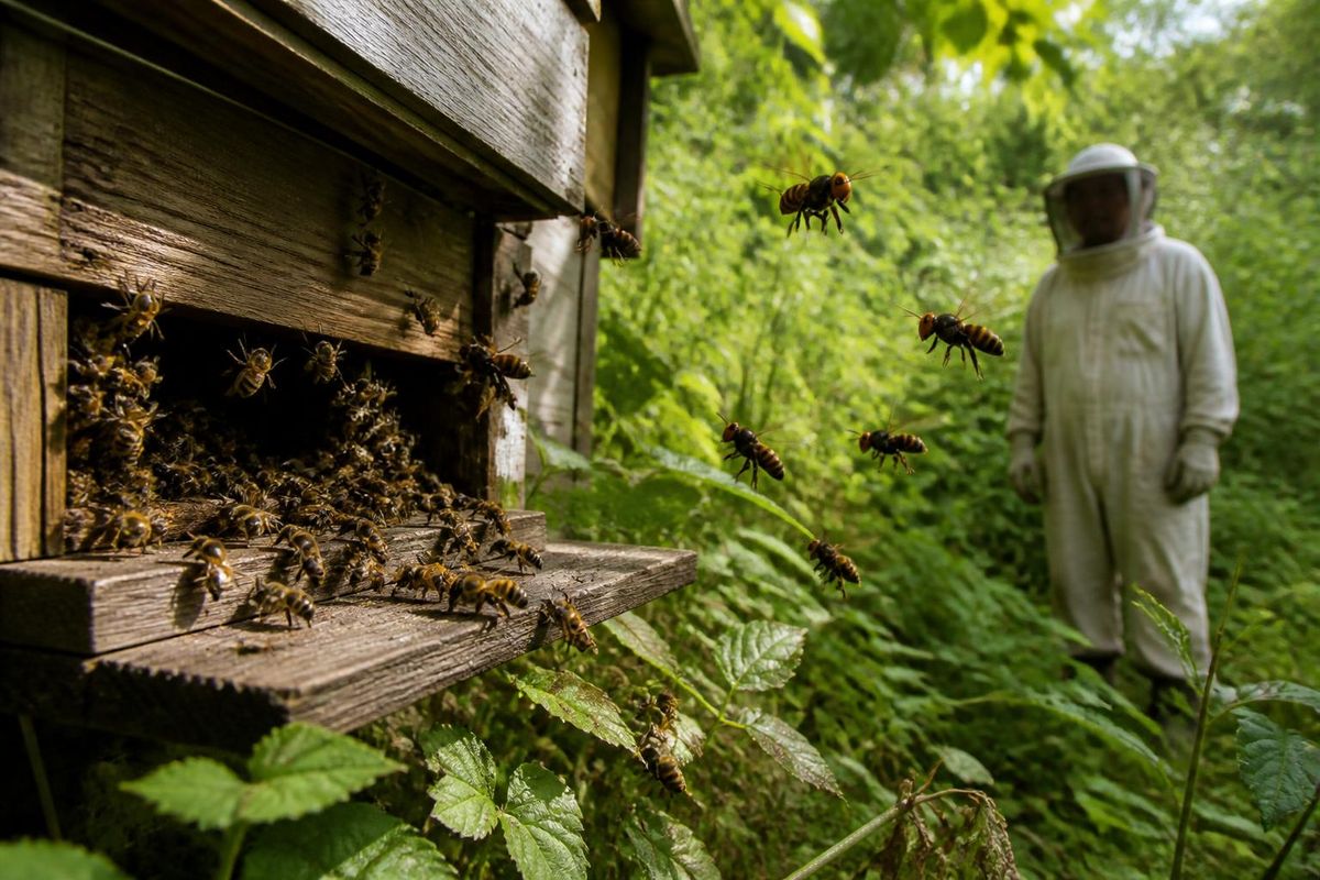 Die Asiatische Hornisse bereitet in den Niederlanden zunehmend Probleme