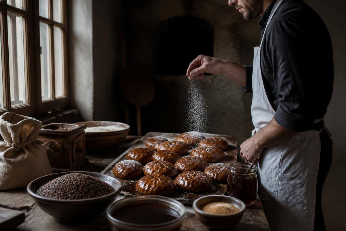 Klagenfurter Bierlebkuchen mit Honig und Schwarzbier: Traditionelles Rezept