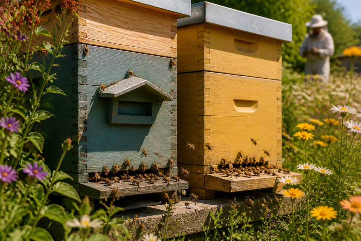 Carnica und Buckfast: Gemeinsame Zucht für varroaresistente Bienen
