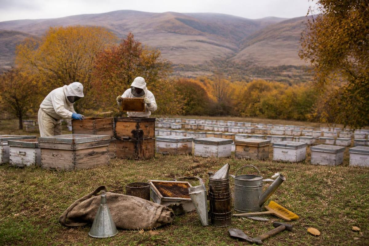 Ardahan'da bal hasadını geride bırakan arıcılar 2027 sezonu için kışa odaklandı