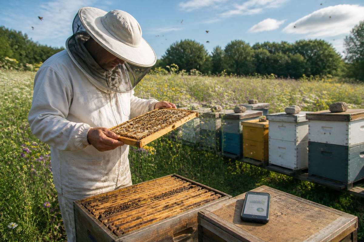 Spain leads the EU in professional beekeeping, with 17% of its 27,781 registered apiaries run…