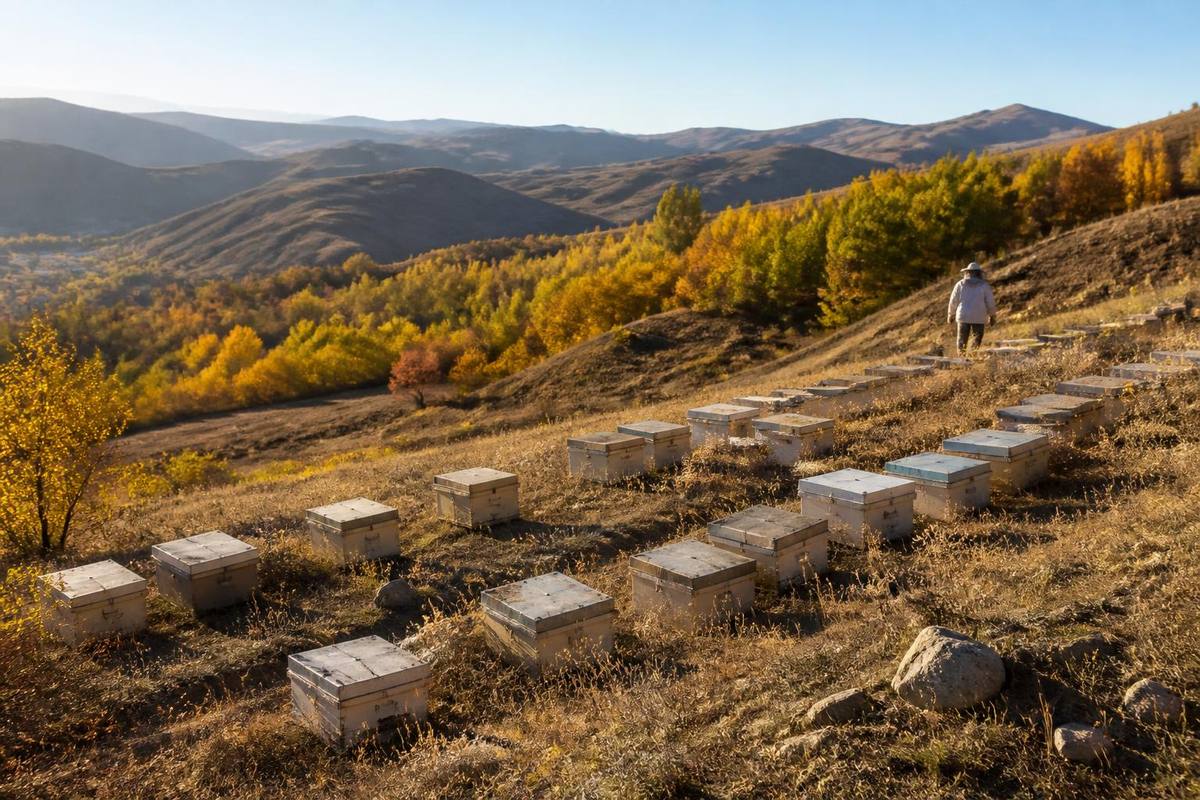 Field inspections continue in Bayburt within the scope of the 2026 honeybee hive support…