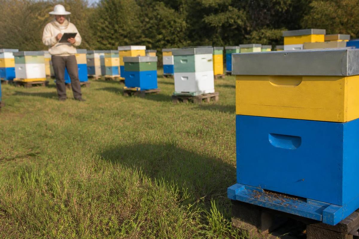 Hygiene and standard dimensions are important when buying second-hand bee hives