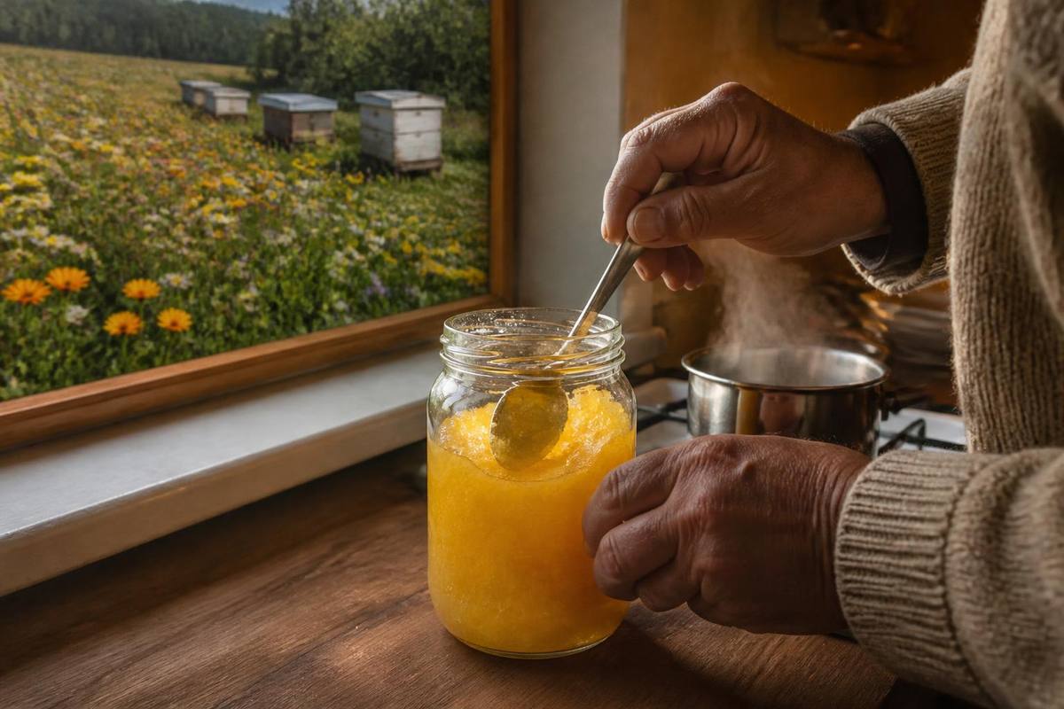 How Beekeepers Restore Crystallized Honey to Liquid Form