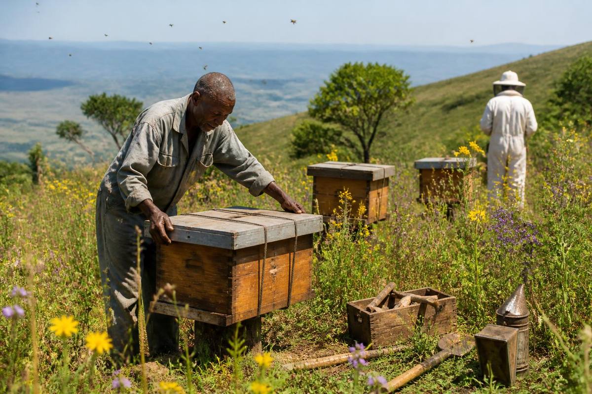 Beekeeping Empowers Eswatini Farmers with Sustainable Income