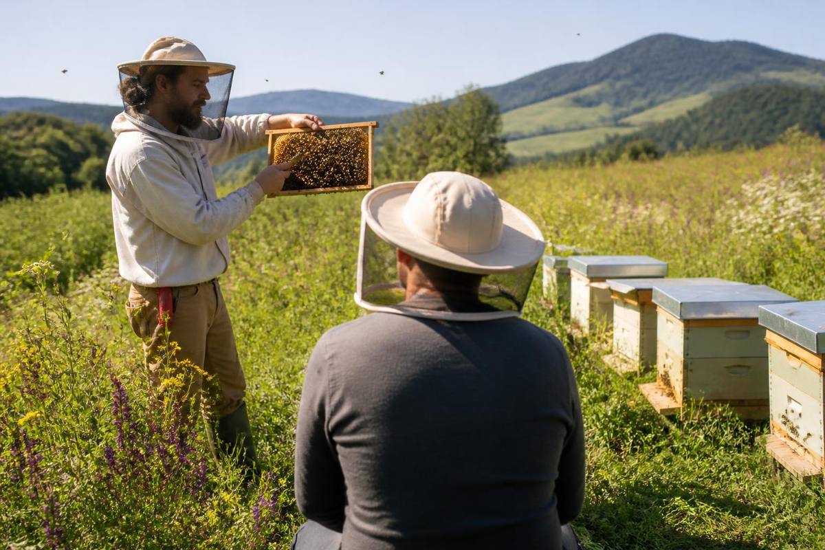 Beekeeping training activities continue in İnegöl