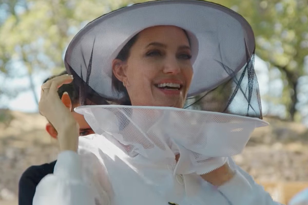 Angelina Jolie highlights importance of beekeeping in new video