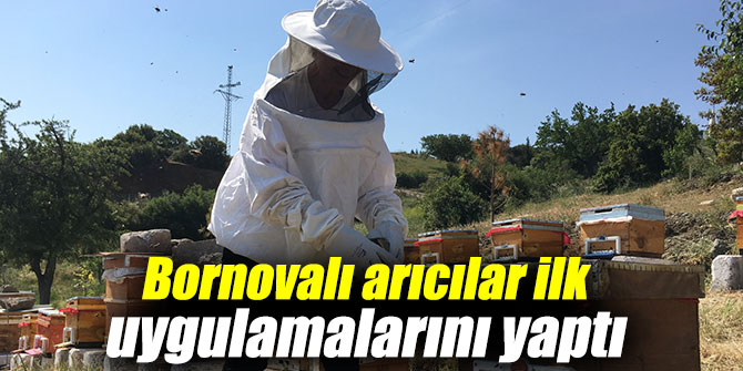 Beekeepers in Bornova Conducted Their First Practices Agricultural Support Projects of Bornova…