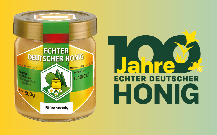 Viel zu feiern – viel vor: 100 Jahre Echter Deutscher Honig